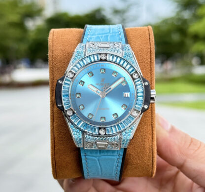 Hublot Big Bang "One Click" Stainless Steel Rainbow Watch