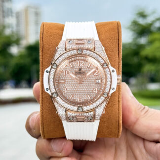 Hublot Big Bang "One Click" Stainless Steel Rainbow Watch