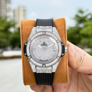 Hublot Big Bang "One Click" Stainless Steel Rainbow Watch