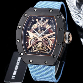 RichardMille RM 47 Integrated Tourbillon Black Warrior Watch