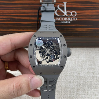 RichardMille RM055 Gray Ceramic Series Watch