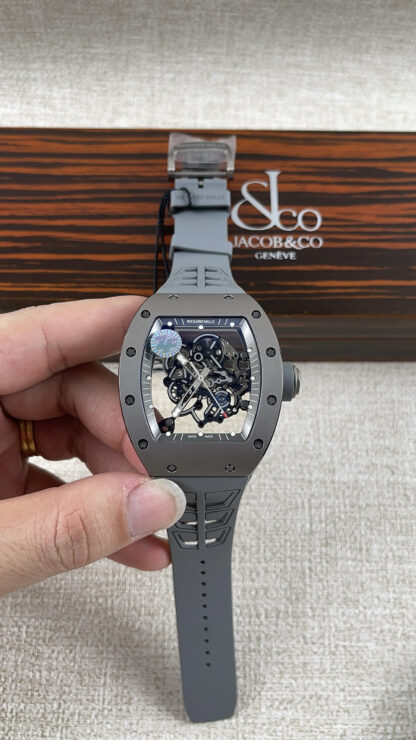 RichardMille RM055 Gray Ceramic Series Watch