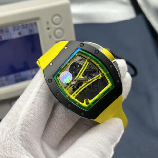 RichardMille ZF RM061 Carbon Fiber Skeleton Mechanical Watch