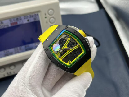 RichardMille ZF RM061 Carbon Fiber Skeleton Mechanical Watch