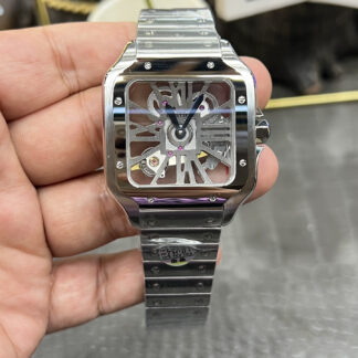 Cartier Skeleton Mechanical Watch