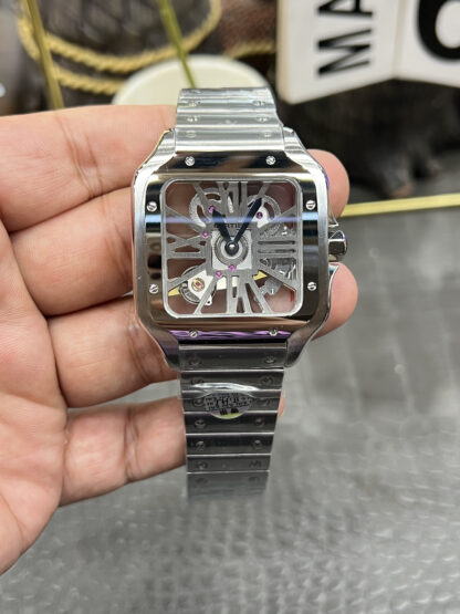 Cartier Skeleton Mechanical Watch