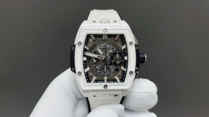 Hublot Tonneau White Ceramic Watch