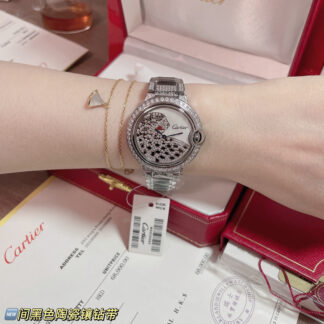Cartier Blue Balloon Series Luxury Retro Elegant Watch