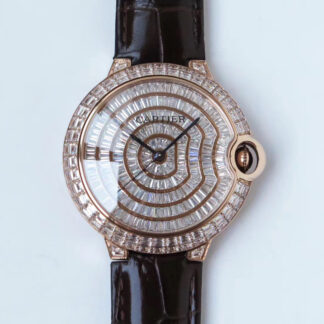 Cartier Blue Balloon Square Diamond Starry Sky Mechanical Watch