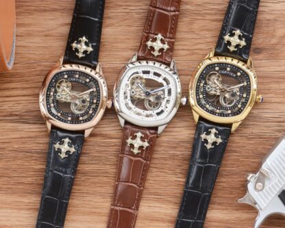 Cartier hollow octagonal new mechanical watch