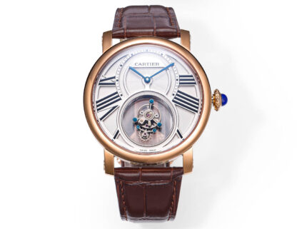 Cartier exquisite men's tourbillon mechanical watch