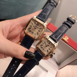 Cartier Santos Classic Elegant Couple Watch