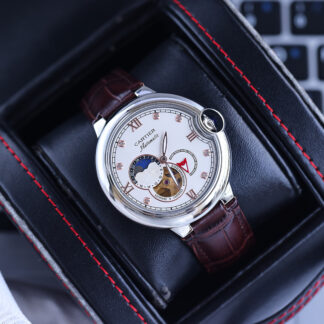 Cartier Blue Balloon Series Boutique Hollow Mechanical Watch