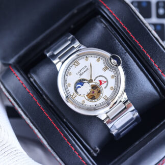 Cartier Blue Balloon Series Boutique Hollow Mechanical Watch