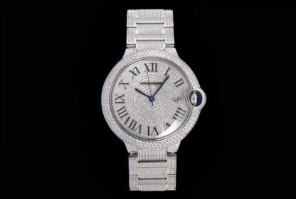 Cartier Blue Balloon Square Diamond Starry Sky Mechanical Watch