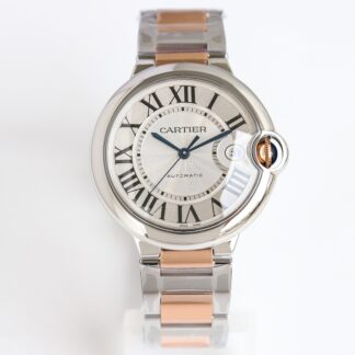 Cartier Blue Balloon Series Elegant Retro Style Mechanical Watch