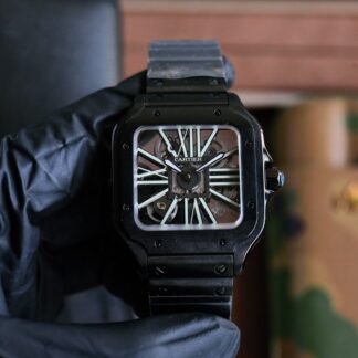 Cartier Santos Skeleton Series Mechanical Watch
