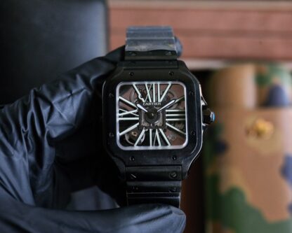 Cartier Santos Skeleton Series Mechanical Watch