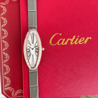 Cartier bathtub series elegant unique style mechanical watch