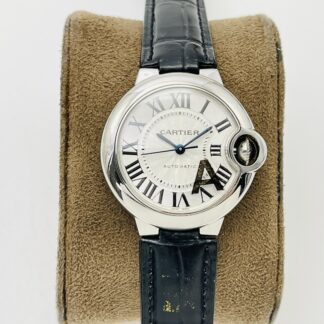 Cartier Blue Balloon Series Shining Transparent Mechanical Watch