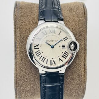 Cartier Blue Balloon Series Shining Transparent Mechanical Watch