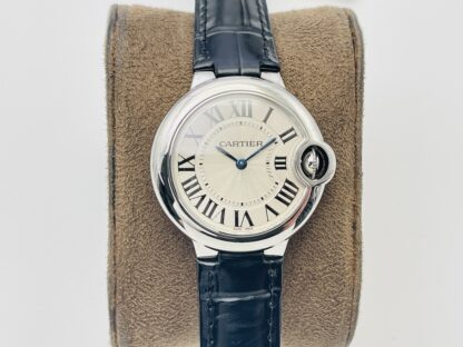 Cartier Blue Balloon Series Shining Transparent Mechanical Watch