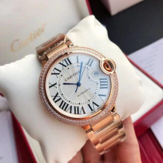 Cartier Blue Balloon Series Classic Round Elegant Noble Mechanical Watch