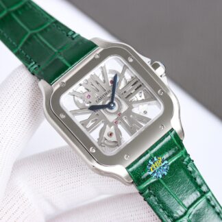 Cartier Santos Skeleton Series Mechanical Watch