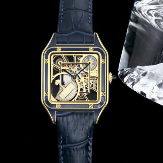 Cartier Santos Skeleton Classic Mechanical Watch