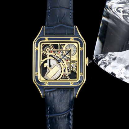 Cartier Santos Skeleton Classic Mechanical Watch