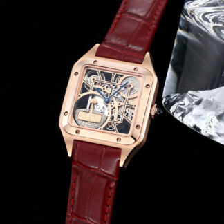 Cartier Santos Skeleton Series Mechanical Watch