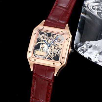 Cartier Santos Skeleton Series Mechanical Watch