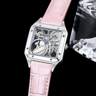 Cartier Santos Skeleton Series Mechanical Watch