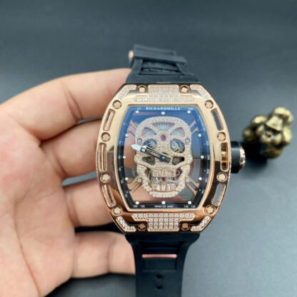 RichardMille Skeleton Skull Watch