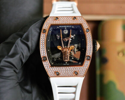 RichardMille Starry Sky Series Diamond-Set Mechanical Skeleton Watch