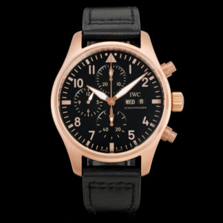 IWC Bronze Gold Chronograph Spitfire Series Watch