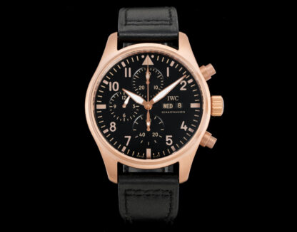 IWC Bronze Gold Chronograph Spitfire Series Watch