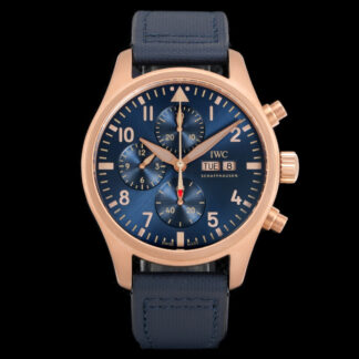 IWC Bronze Gold Chronograph Spitfire Series Watch