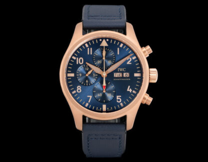 IWC Bronze Gold Chronograph Spitfire Series Watch