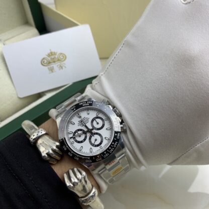 Rolex Daytona Series Panda Di Men's Chronograph Watch - Image 2