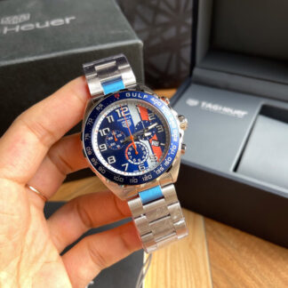 TAG Heuer F1 series GULF quartz men's steel strap watch