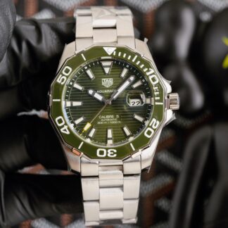 TAGHeuer Aquaracer with Tortoise Shell Pattern Bezel