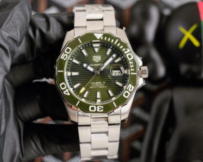 TAGHeuer Aquaracer with Tortoise Shell Pattern Bezel