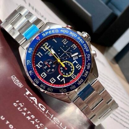 TAGHeuer Quartz Men's Steel Strap Watch