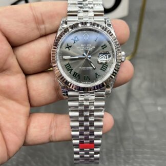 Rolex Day-Date series M126334-022 Green Pebble