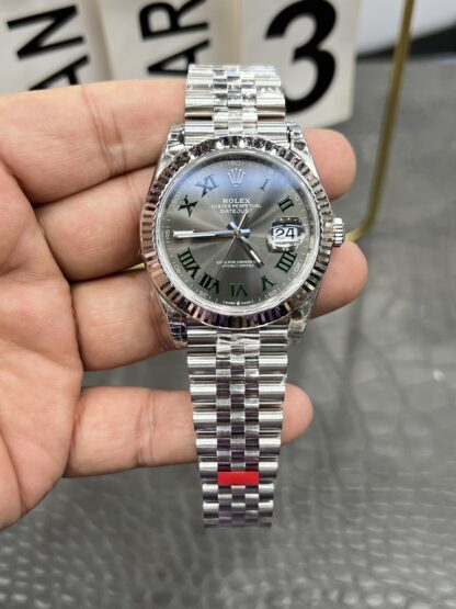 Rolex Day-Date series M126334-022 Green Pebble