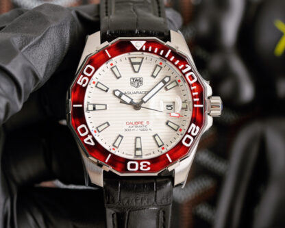 TAGHeuer Tortoiseshell Pattern Bezel Aquaracer Automatic Watch - Image 2