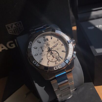 TAGHeuer Aquaracer Series Quartz Chronograph Men's Watch - Image 2