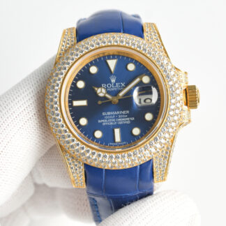 Rolex's newly modified diamond-studded wristwatch - the Deepsea (Ghost) model