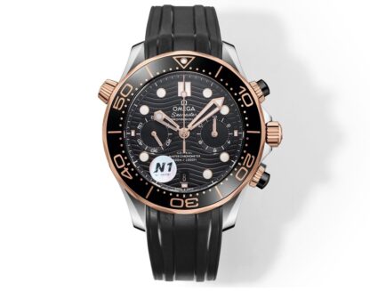 Omega's new Seamaster 300-meter 44mm chronograph wristwatch